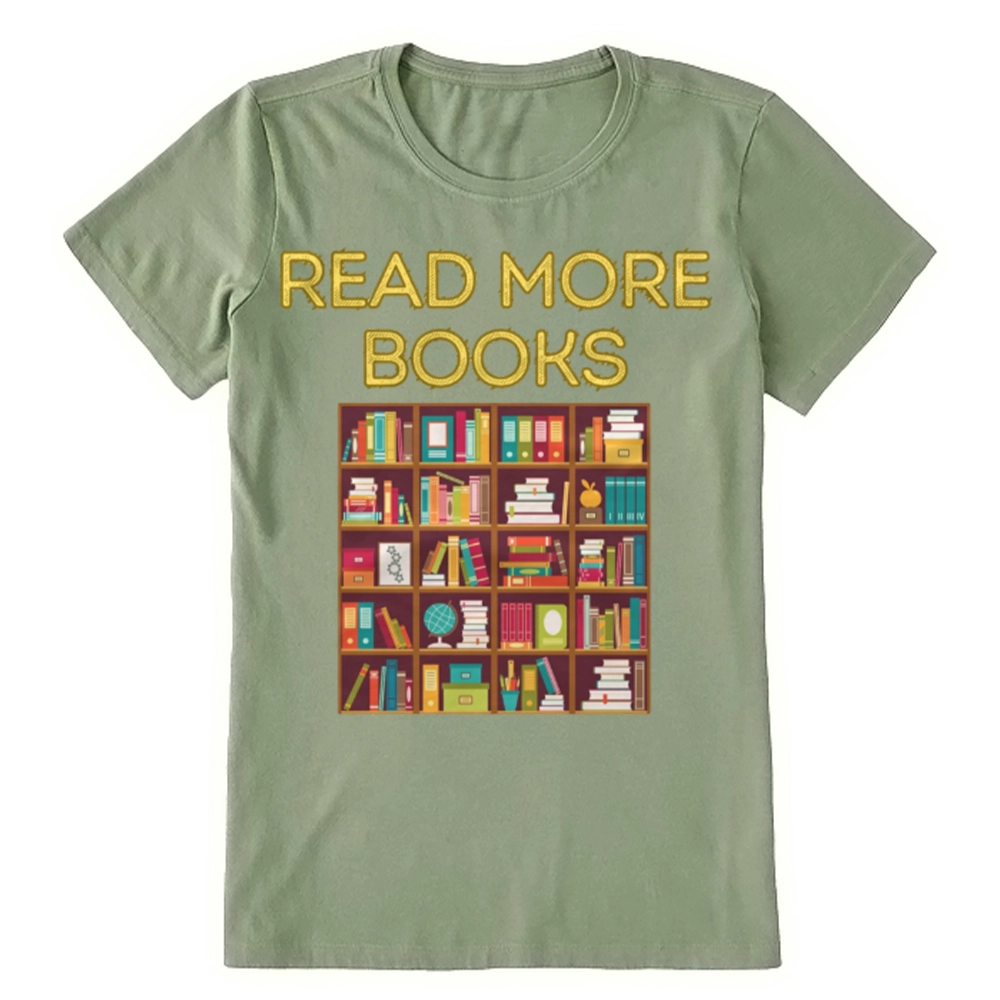 Pagewings Read More Books Bookshelves Unisex Classic T-shirt