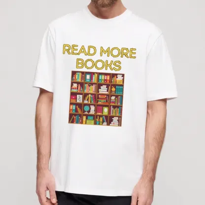 Pagewings Read More Books Bookshelves Unisex Classic T-shirt
