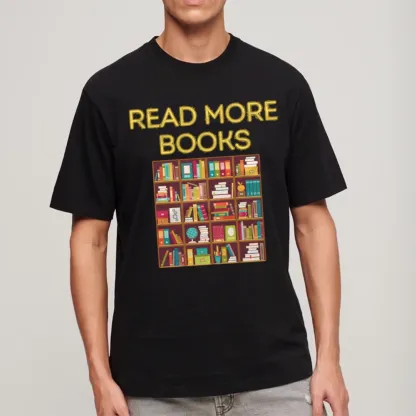 Pagewings Read More Books Bookshelves Unisex Classic T-shirt