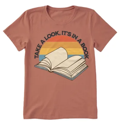 Pagewings Take a Look It's In a Book Unisex Classic T-shirt