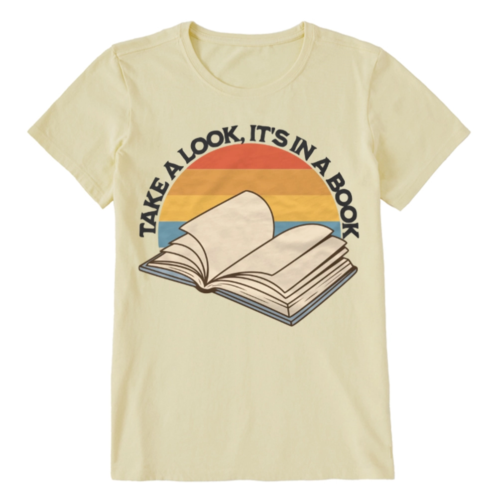 Pagewings Take a Look It's In a Book Unisex Classic T-shirt