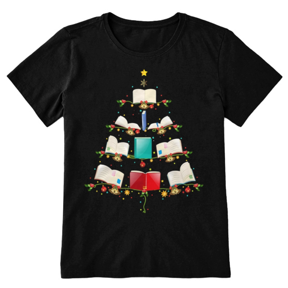 Pagewings Book Christmas Tree Unisex Classic T-shirt