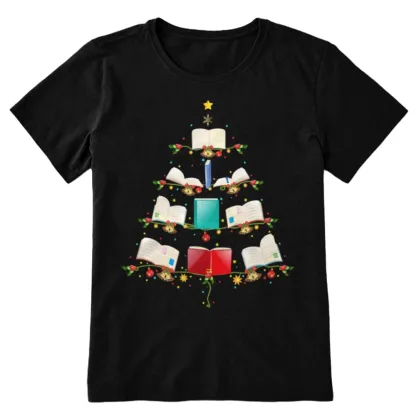Pagewings Book Christmas Tree Unisex Classic T-shirt