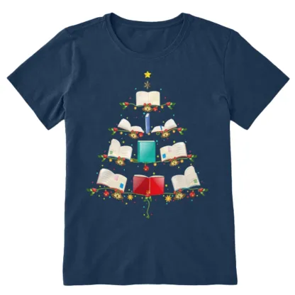 Pagewings Book Christmas Tree Unisex Classic T-shirt