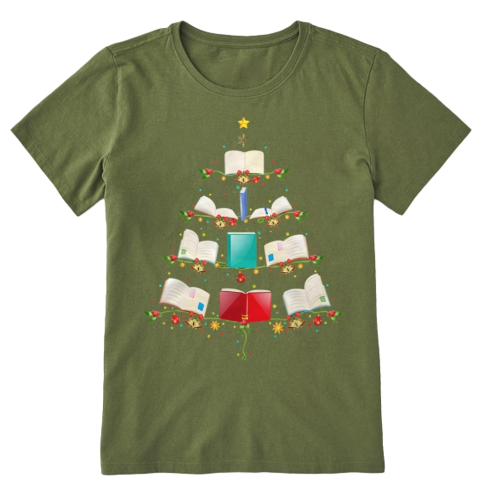 Pagewings Book Christmas Tree Unisex Classic T-shirt