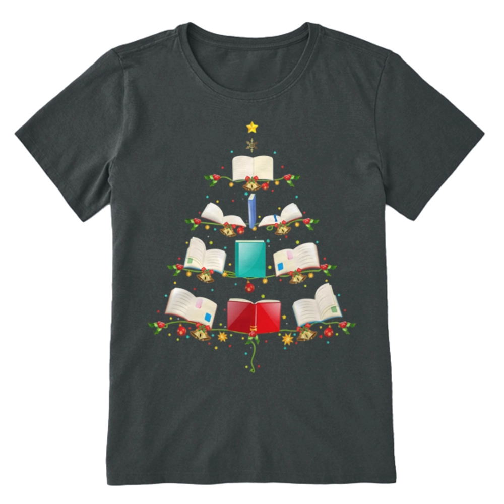 Pagewings Book Christmas Tree Unisex Classic T-shirt