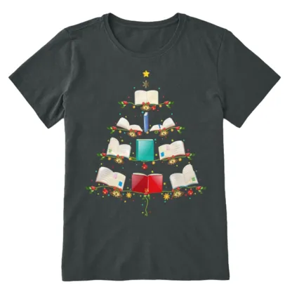 Pagewings Book Christmas Tree Unisex Classic T-shirt