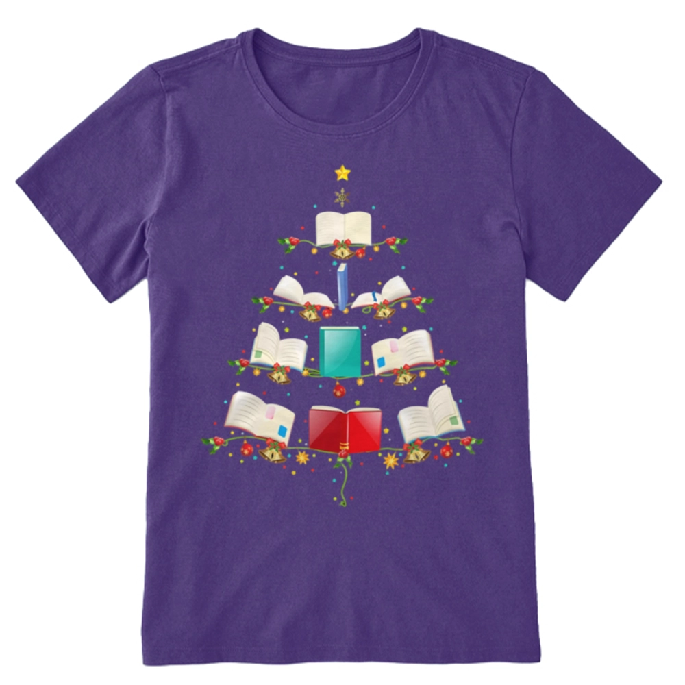 Pagewings Book Christmas Tree Unisex Classic T-shirt