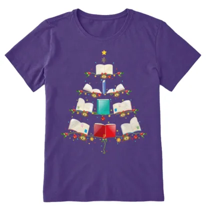 Pagewings Book Christmas Tree Unisex Classic T-shirt
