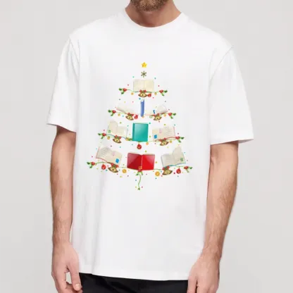 Pagewings Book Christmas Tree Unisex Classic T-shirt