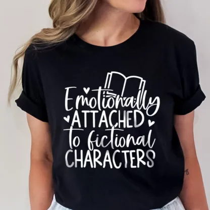 Pagewings Emotionally Attached To Fictional Characters Unisex Classic T-shirt