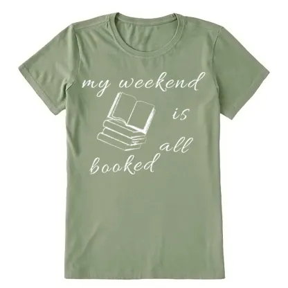 Pagewings My Weekend Is All Booked Unisex Classic T-shirt