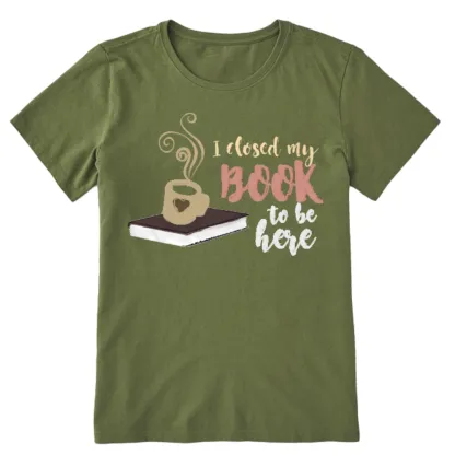 Pagewings I Closed My Book To Be Here Unisex Classic T-shirt