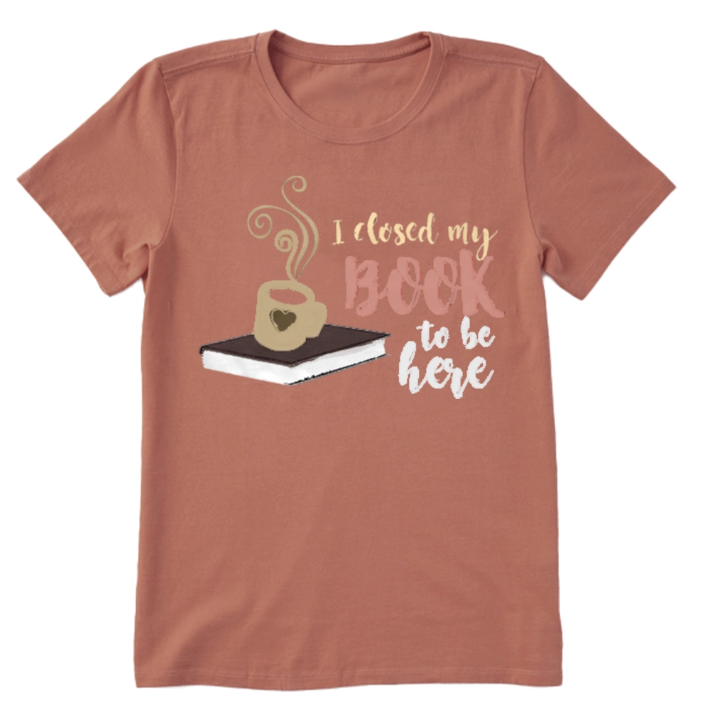 Pagewings I Closed My Book To Be Here Unisex Classic T-shirt