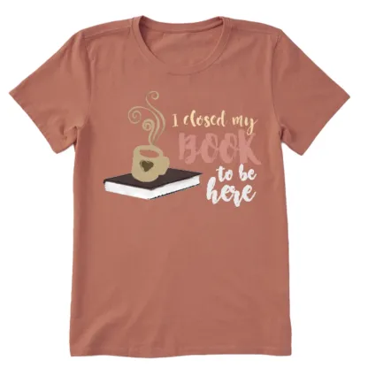 Pagewings I Closed My Book To Be Here Unisex Classic T-shirt