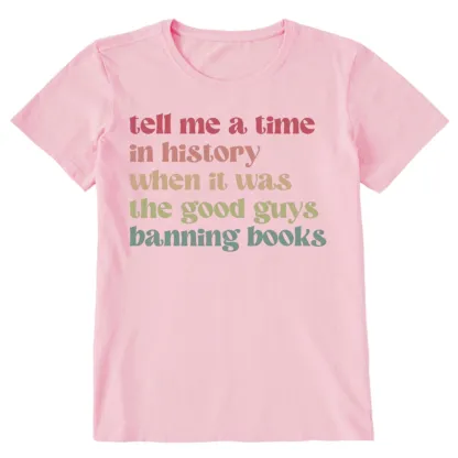 Pagewings Tell Me a Time in History Unisex Classic T-shirt