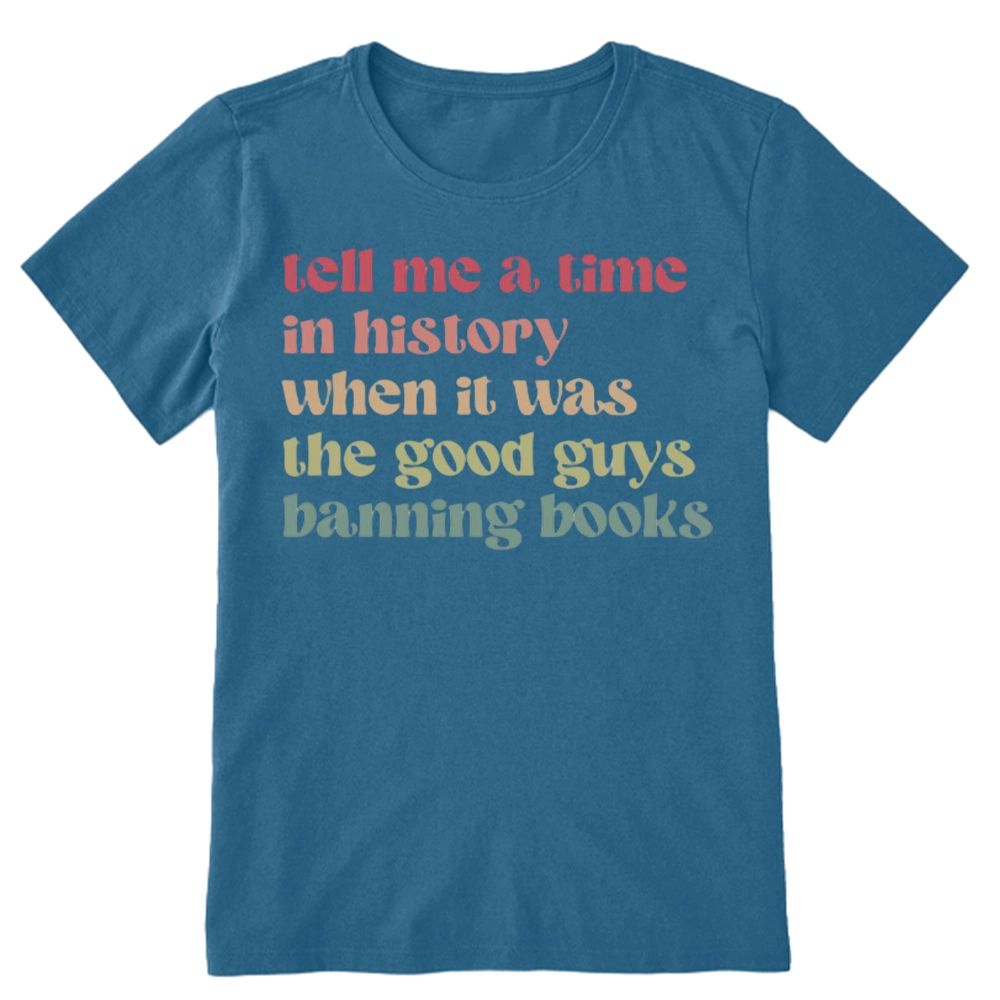 Pagewings Tell Me a Time in History Unisex Classic T-shirt