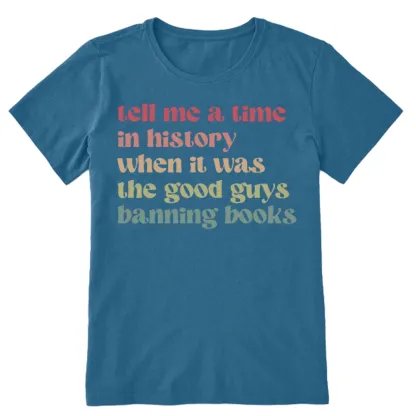 Pagewings Tell Me a Time in History Unisex Classic T-shirt