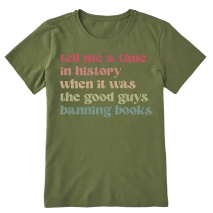 Pagewings Tell Me a Time in History Unisex Classic T-shirt