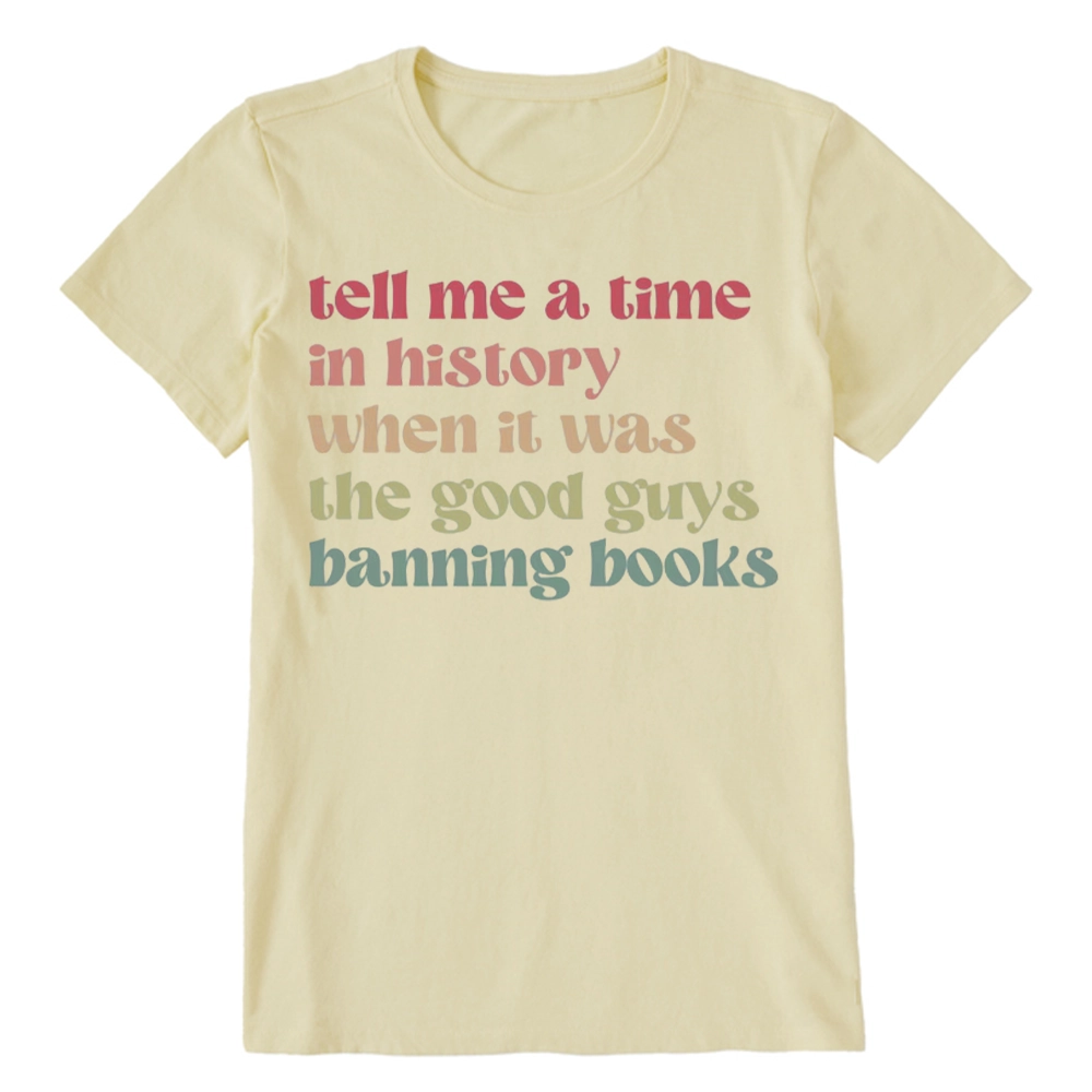 Pagewings Tell Me a Time in History Unisex Classic T-shirt