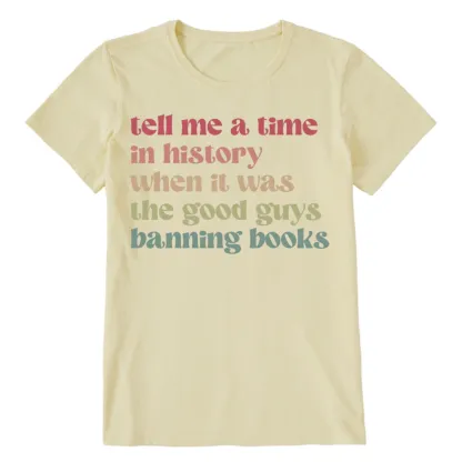 Pagewings Tell Me a Time in History Unisex Classic T-shirt
