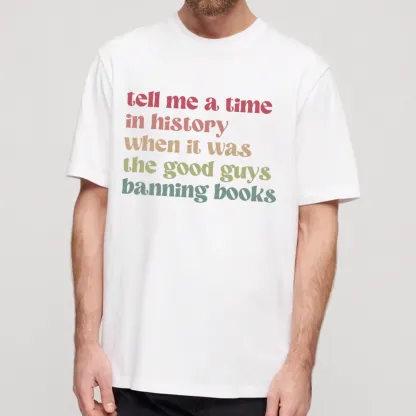 Pagewings Tell Me a Time in History Unisex Classic T-shirt