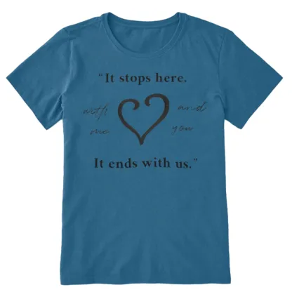 Pagewings It Ends With Us Colleen Hoover Unisex Classic T-shirt