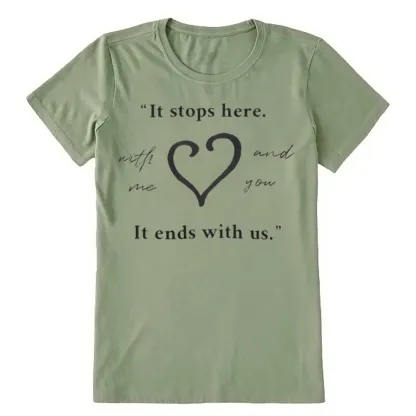 Pagewings It Ends With Us Colleen Hoover Unisex Classic T-shirt