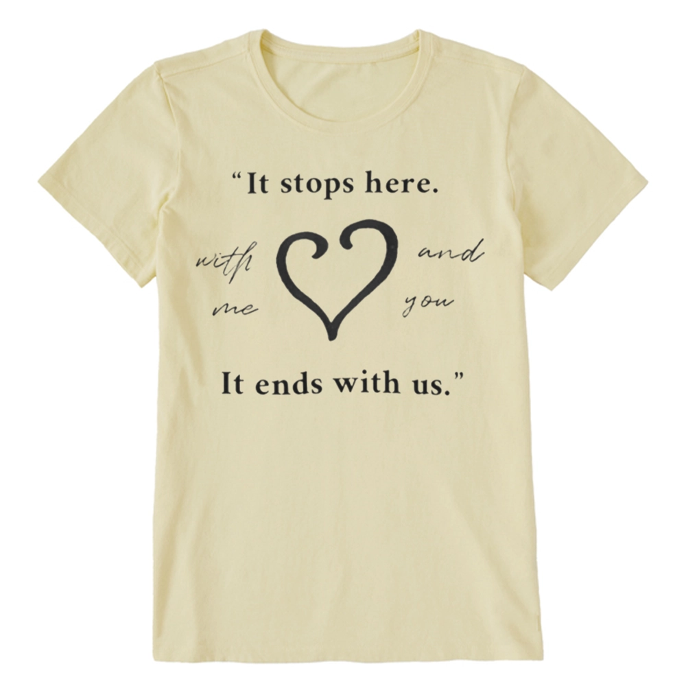 Pagewings It Ends With Us Colleen Hoover Unisex Classic T-shirt