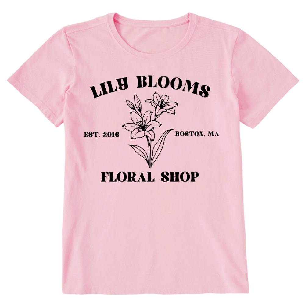 Pagewings Lily Bloom's Floral Unisex Classic T-shirt