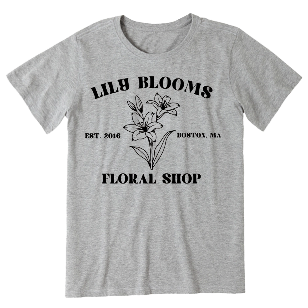 Pagewings Lily Bloom's Floral Unisex Classic T-shirt