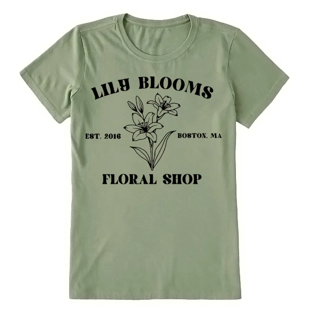 Pagewings Lily Bloom's Floral Unisex Classic T-shirt