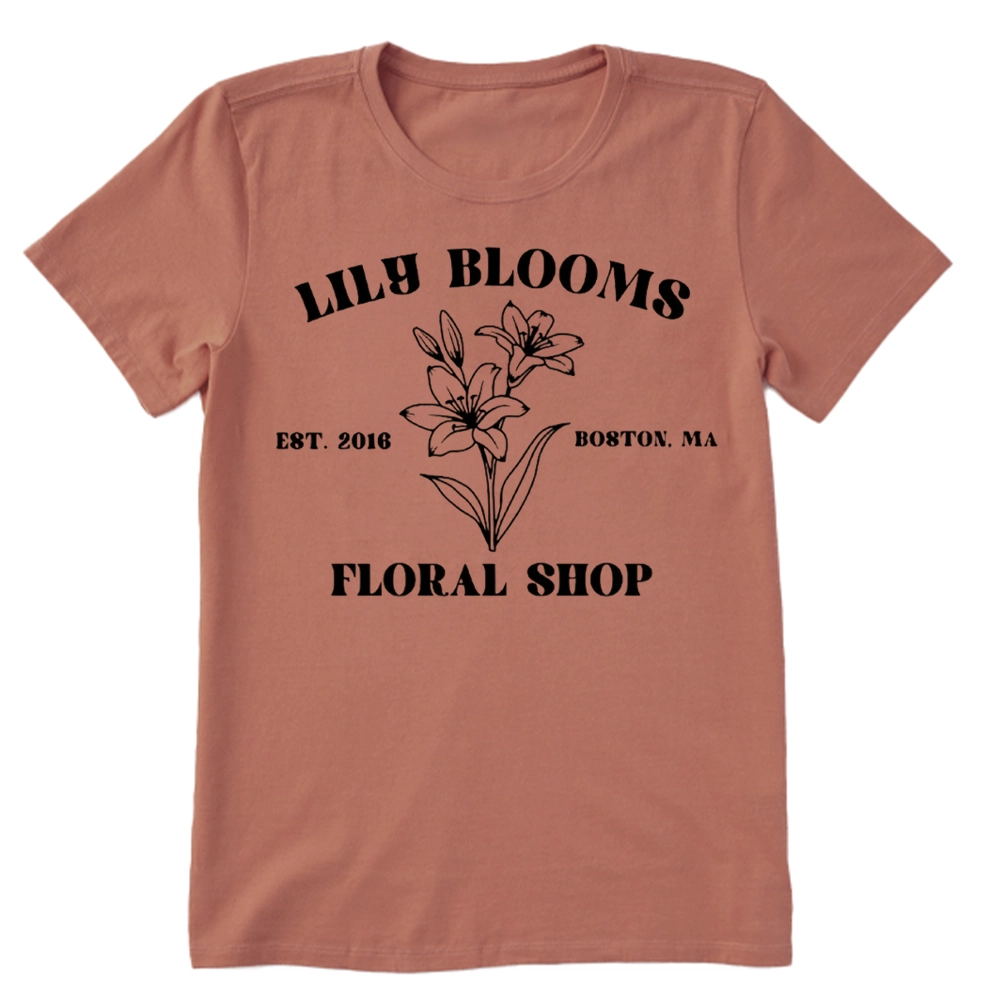 Pagewings Lily Bloom's Floral Unisex Classic T-shirt