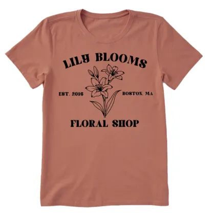 Pagewings Lily Bloom's Floral Unisex Classic T-shirt