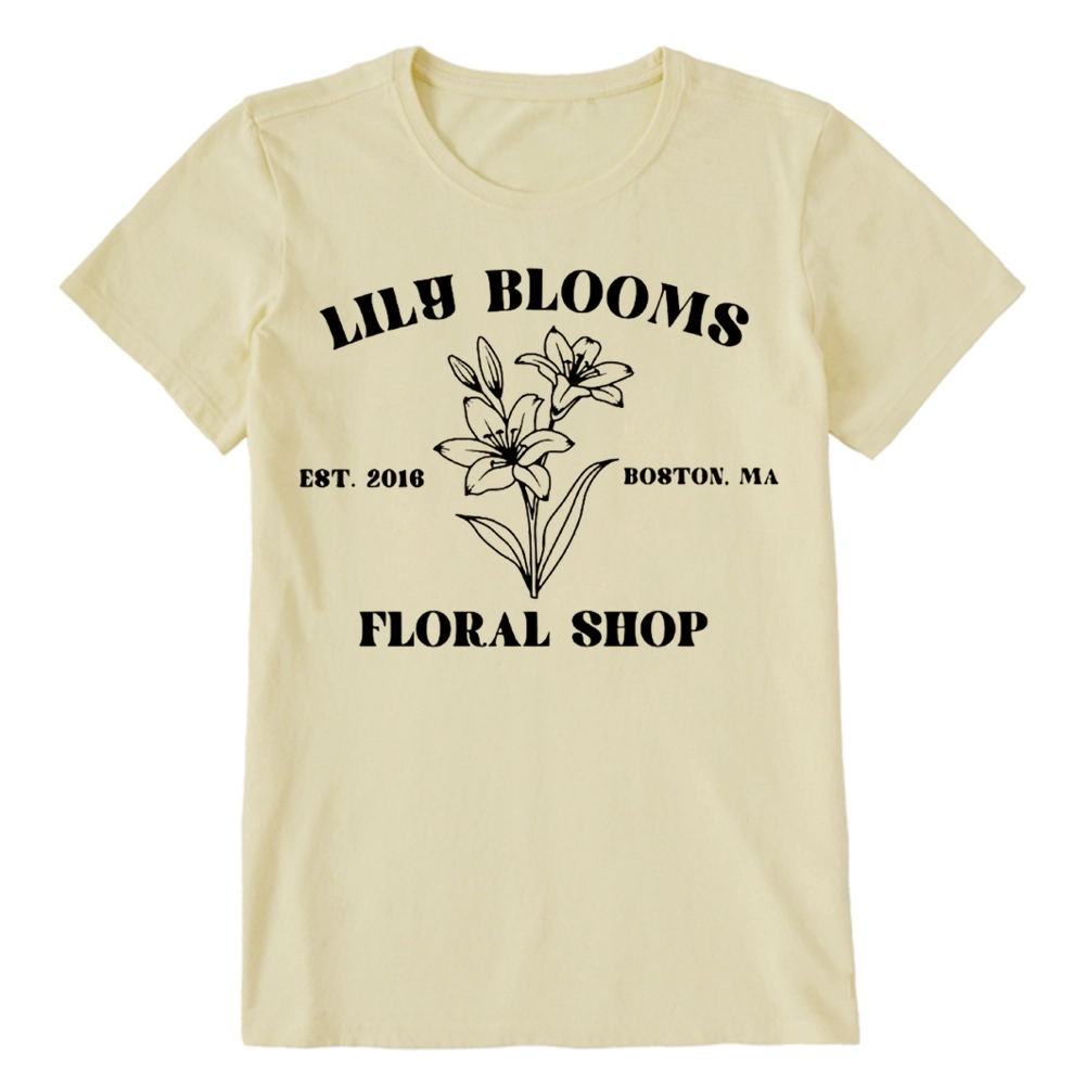 Pagewings Lily Bloom's Floral Unisex Classic T-shirt