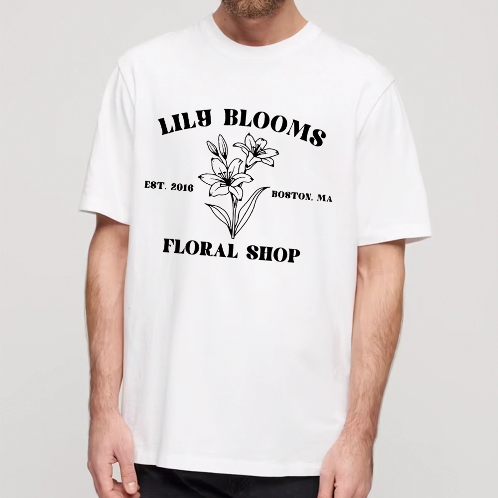Pagewings Lily Bloom's Floral Unisex Classic T-shirt