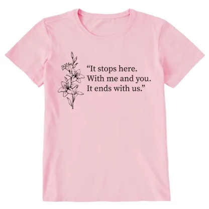 Pagewings It Ends With Us Unisex Classic T-shirt
