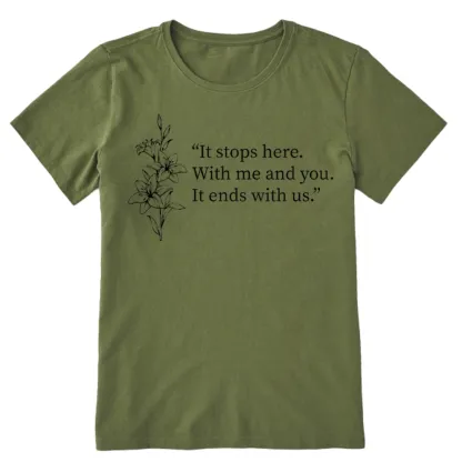 Pagewings It Ends With Us Unisex Classic T-shirt