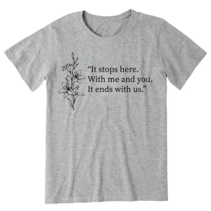 Pagewings It Ends With Us Unisex Classic T-shirt