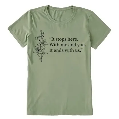 Pagewings It Ends With Us Unisex Classic T-shirt