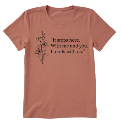 Pagewings It Ends With Us Unisex Classic T-shirt