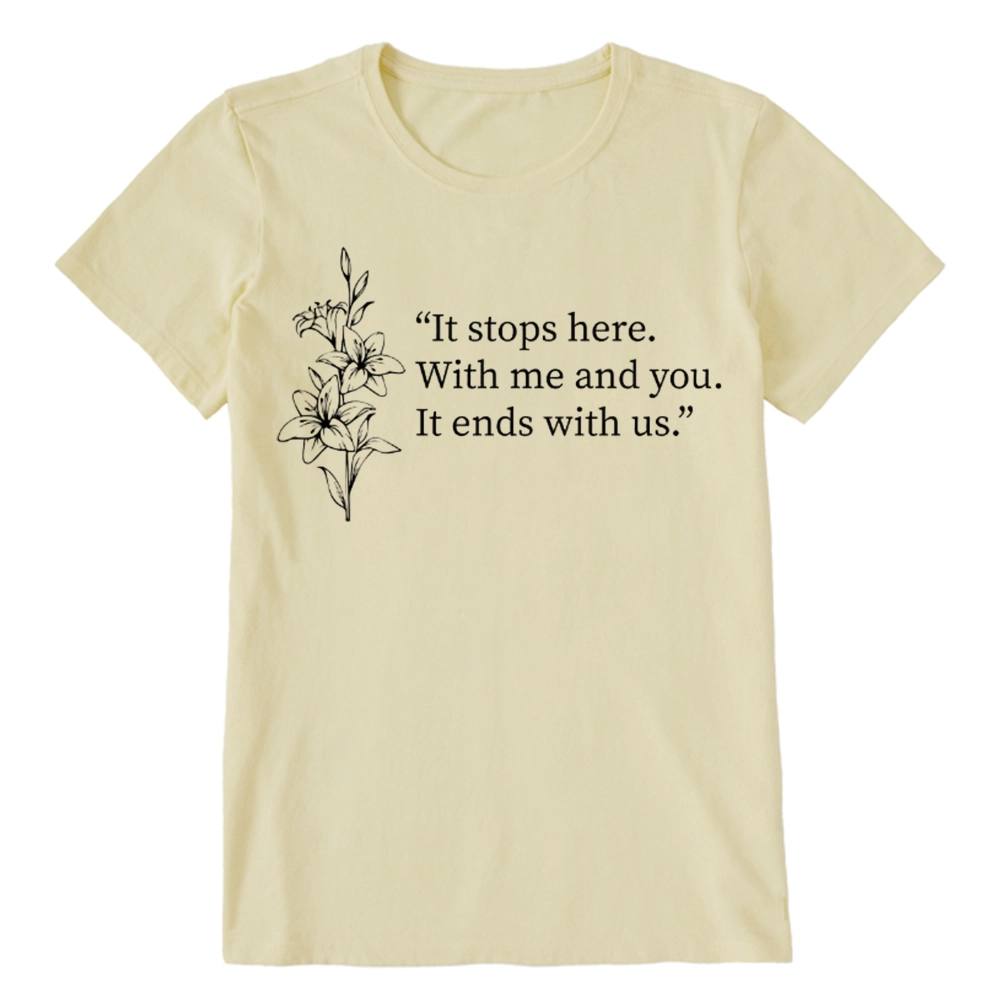 Pagewings It Ends With Us Unisex Classic T-shirt