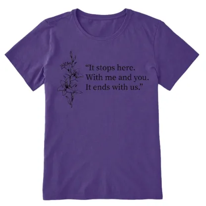 Pagewings It Ends With Us Unisex Classic T-shirt
