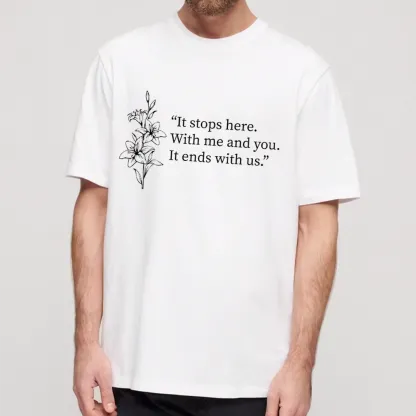 Pagewings It Ends With Us Unisex Classic T-shirt