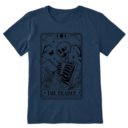 Pagewings The Reader Tarot Card Unisex Classic T-shirt