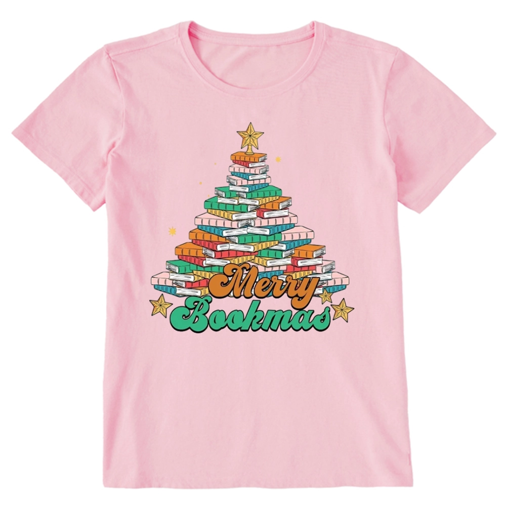Pagewings Christmas Merry Bookmas Unisex Classic T-shirt
