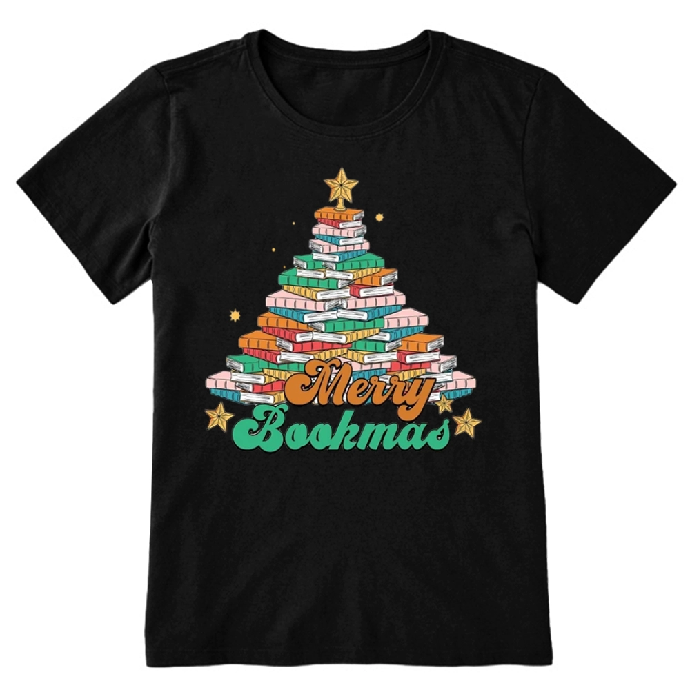Pagewings Christmas Merry Bookmas Unisex Classic T-shirt