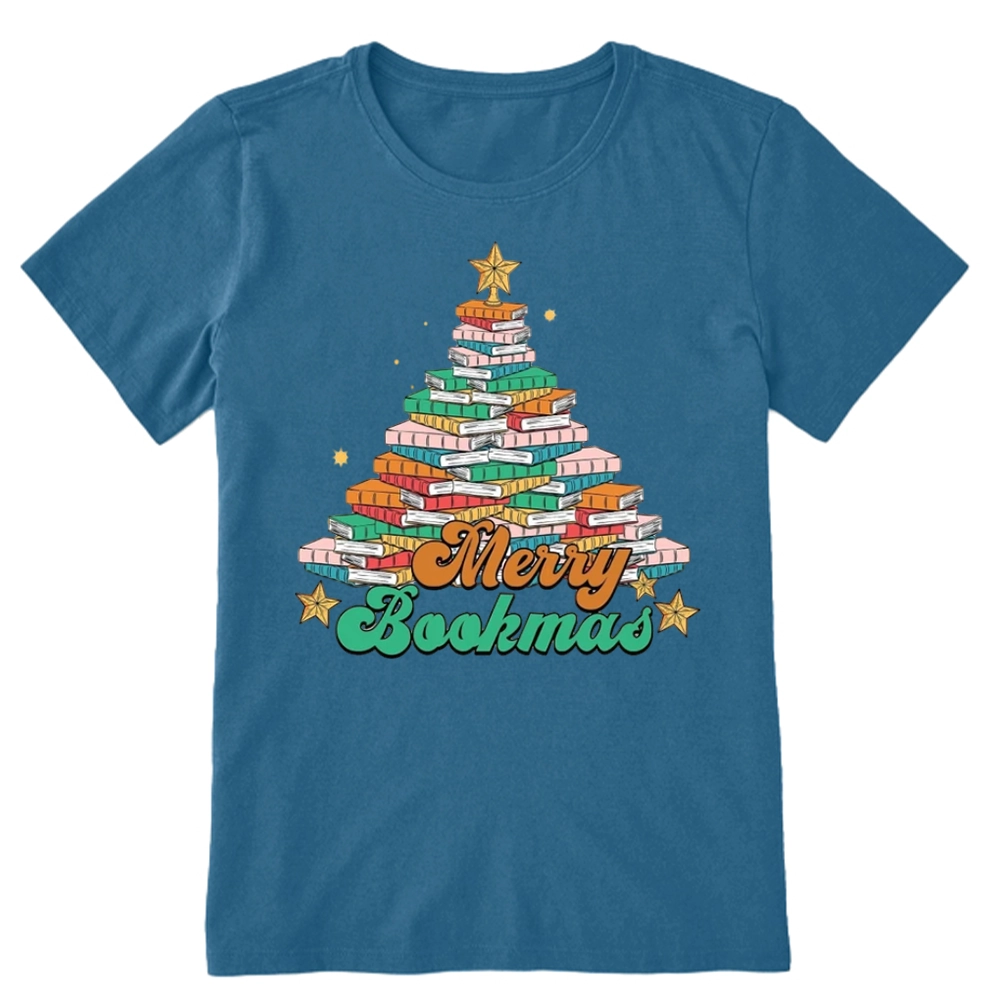 Pagewings Christmas Merry Bookmas Unisex Classic T-shirt