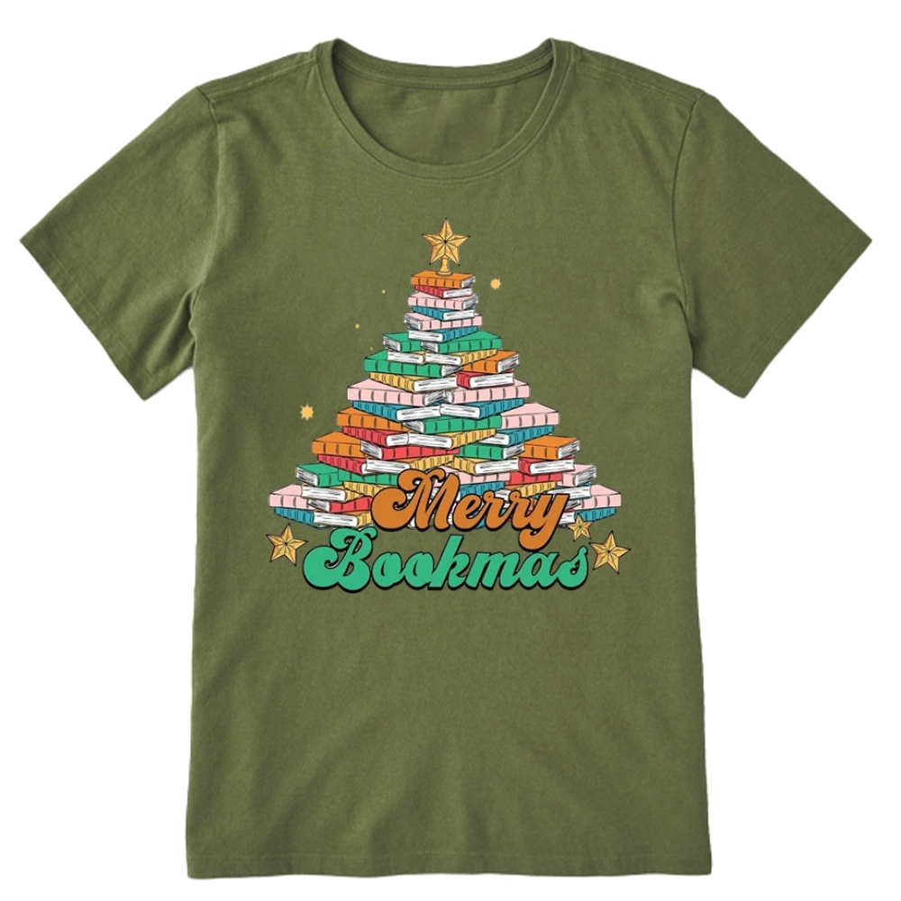 Pagewings Christmas Merry Bookmas Unisex Classic T-shirt