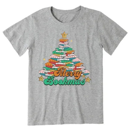 Pagewings Christmas Merry Bookmas Unisex Classic T-shirt